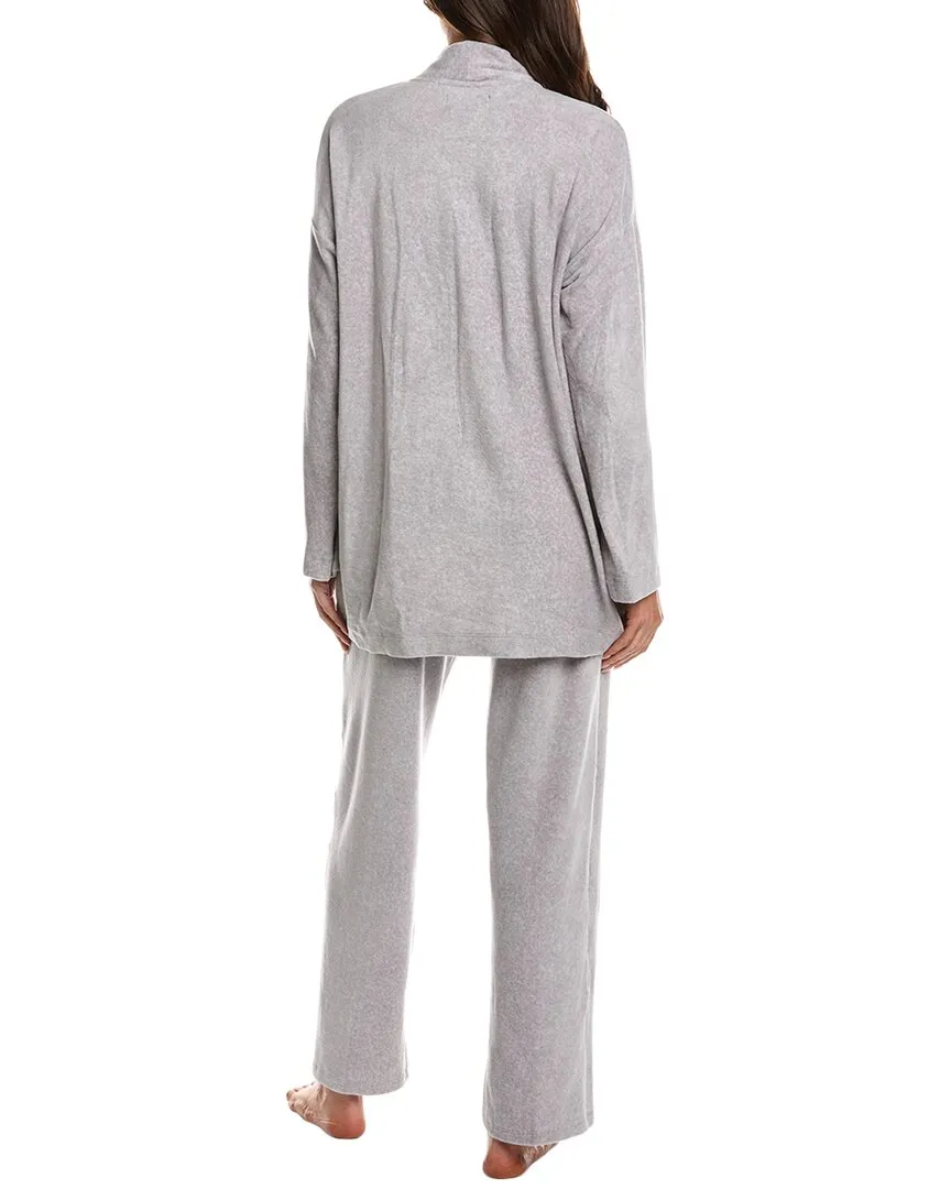 Donna Karan Schlafbekleidung 2-teilig Schichtoberteil & Hosen-Set
