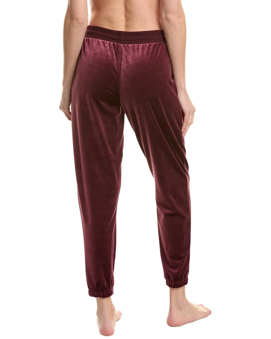 Donna Karan Schlafanzug Velour Schlaf Jogger