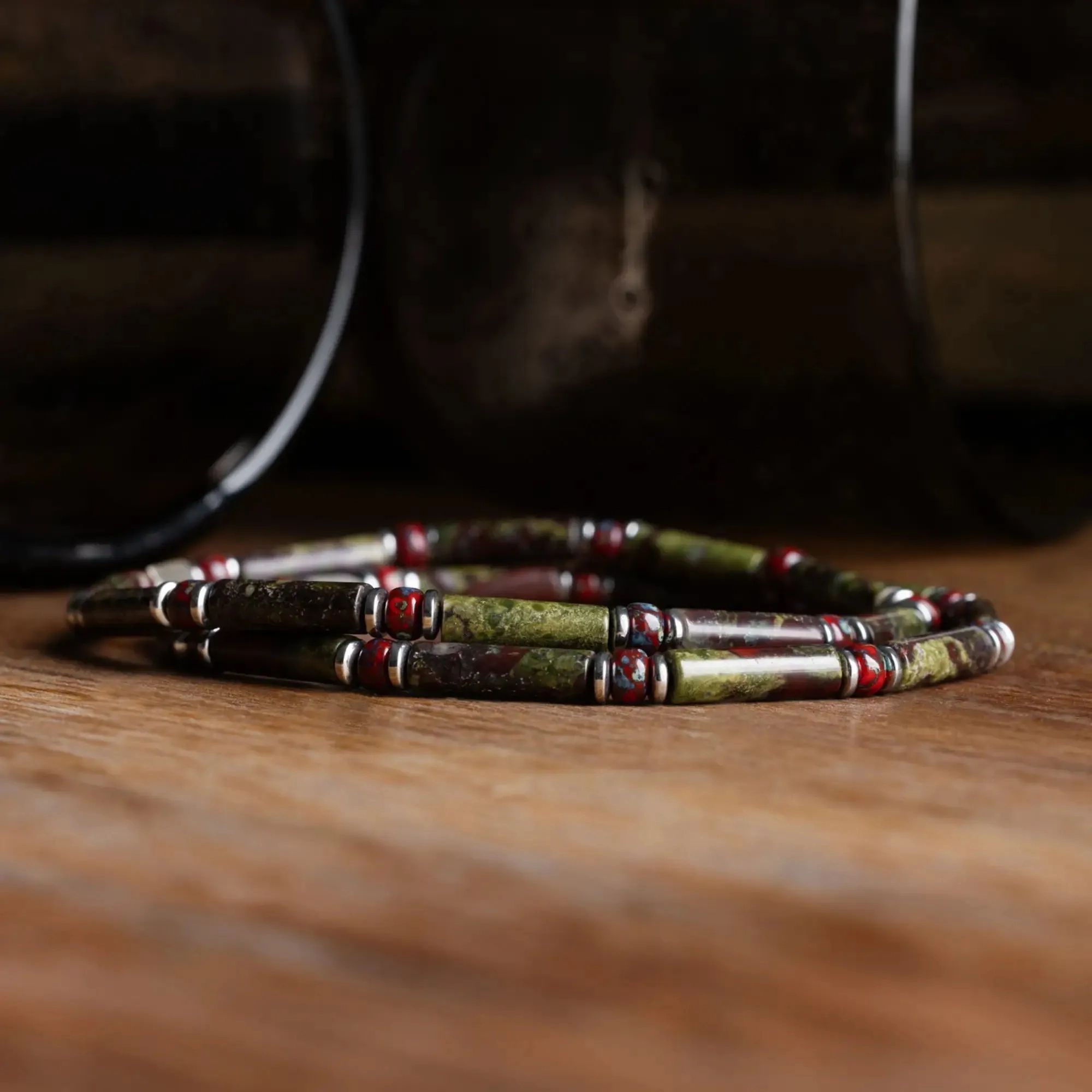 Dragon Blood Jasper V (4mm)