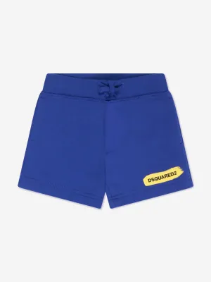 Dsquared2 Baby Logo Shorts in Blau
