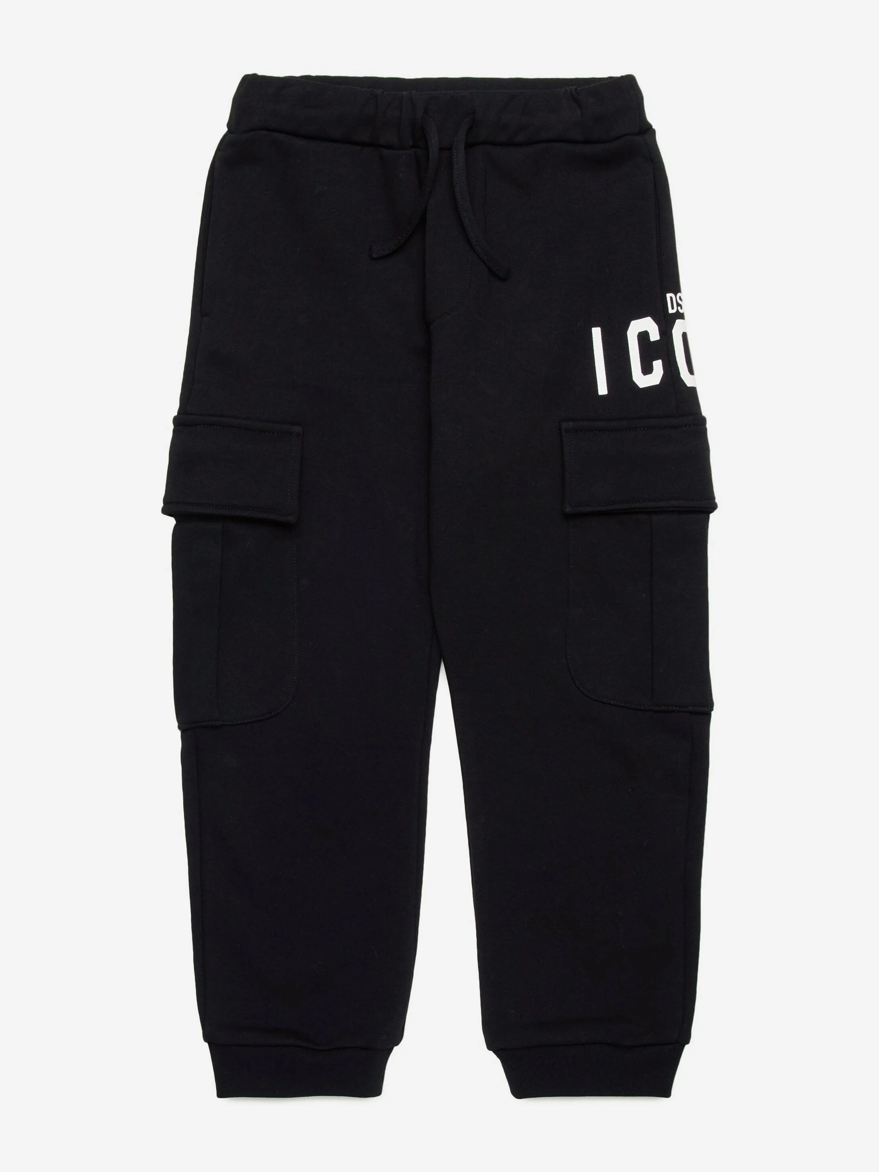 Dsquared2 Kids Cargo-Hose in Schwarz