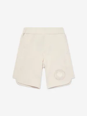 Emporio Armani Jungen Logo Shorts in Beige