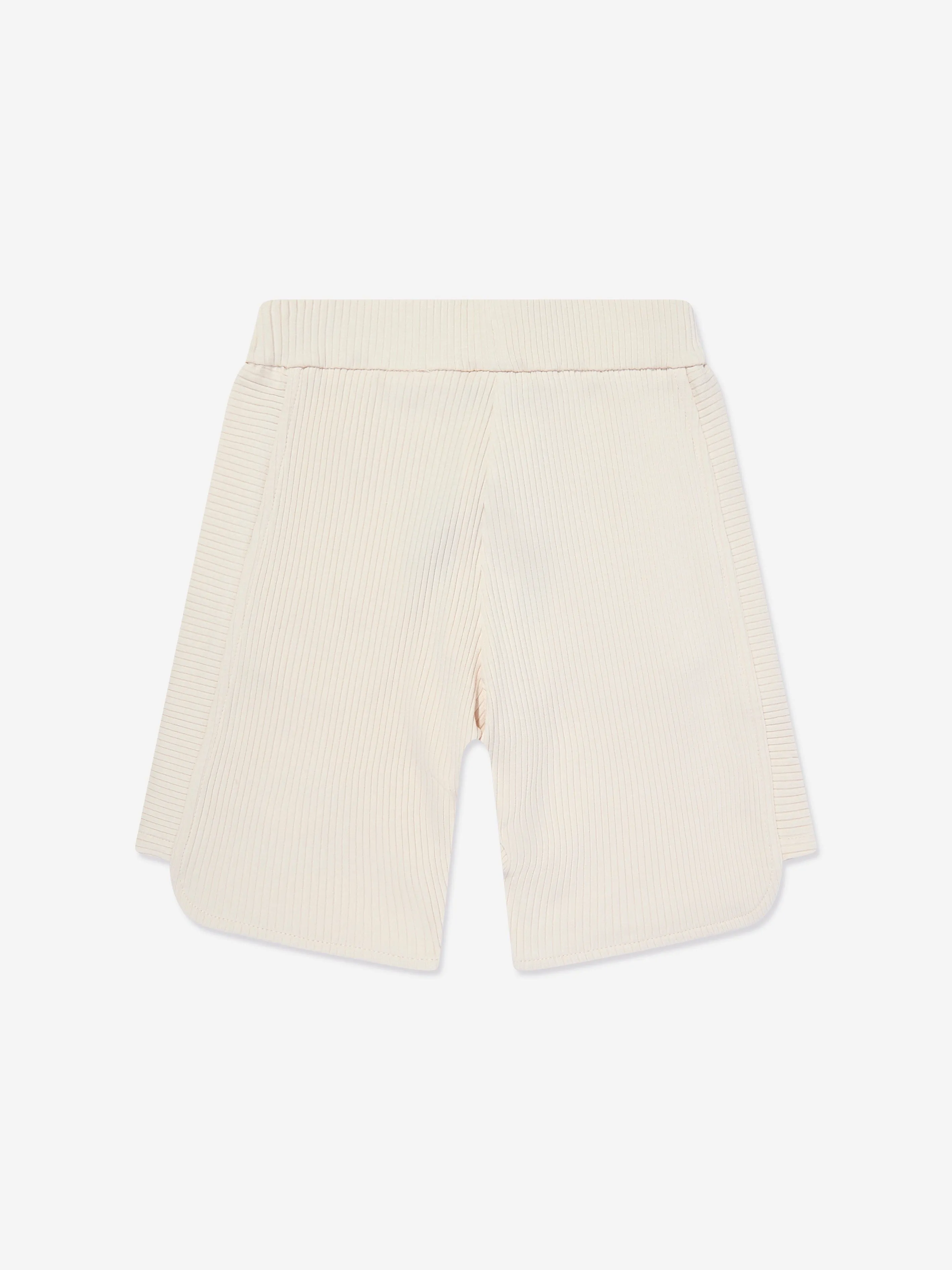 Emporio Armani Jungen Logo Shorts in Beige