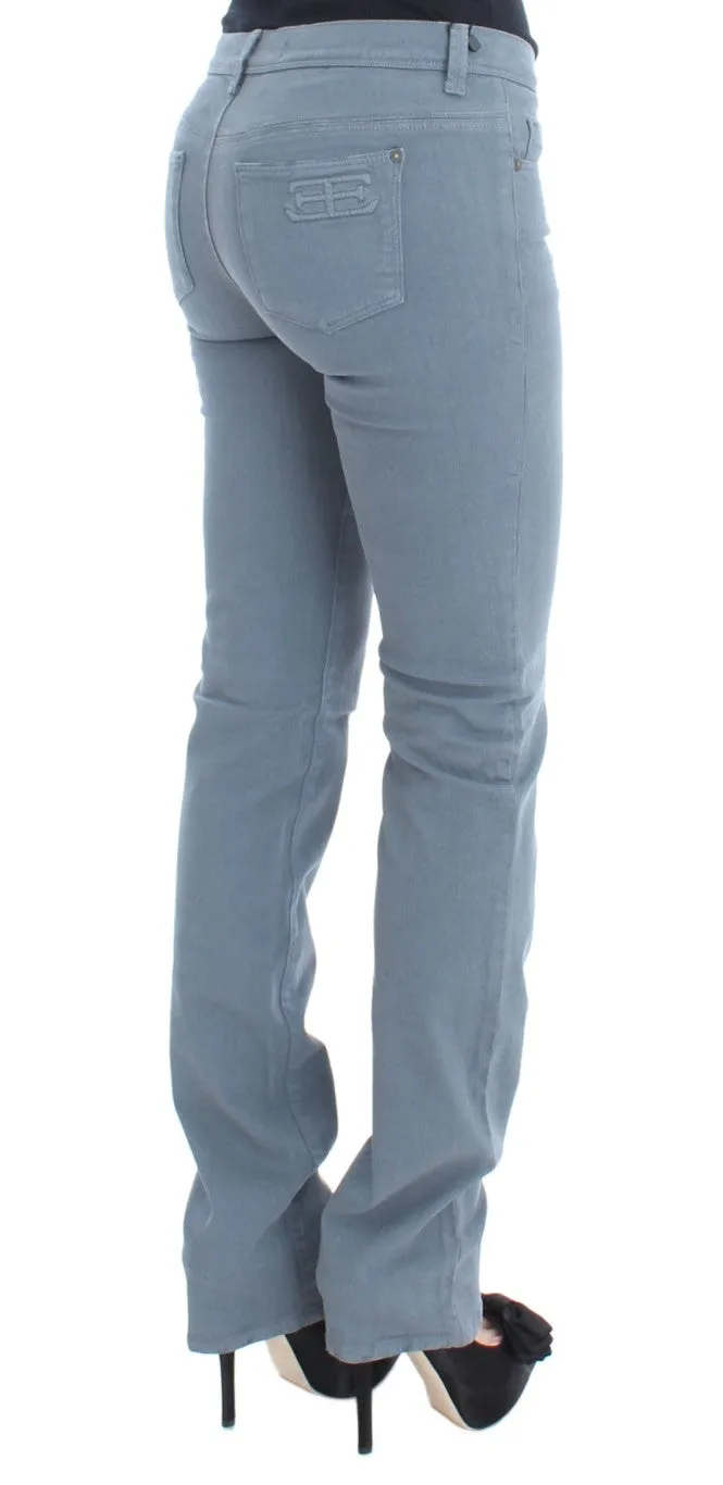 Ermanno Scervino Damenjeans aus Baumwollmix mit schmaler Passform und Bootcut