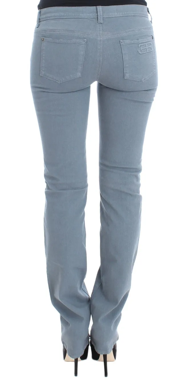Ermanno Scervino Damenjeans aus Baumwollmix mit schmaler Passform und Bootcut