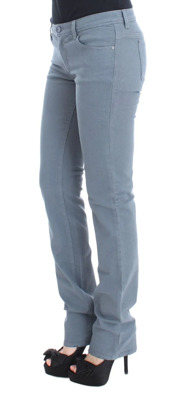 Ermanno Scervino Damenjeans aus Baumwollmix mit schmaler Passform und Bootcut