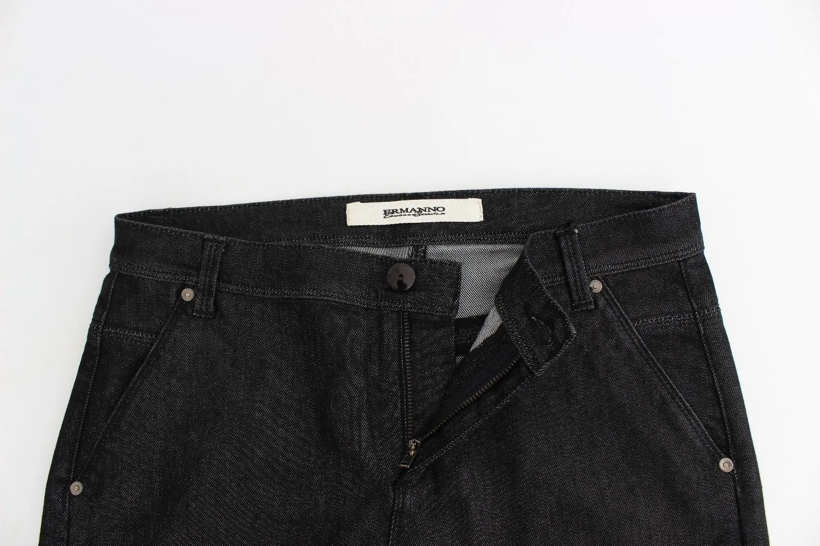 Ermanno Scervino Slim Jeans blaue Hose Skinny Leg Damen Stretch