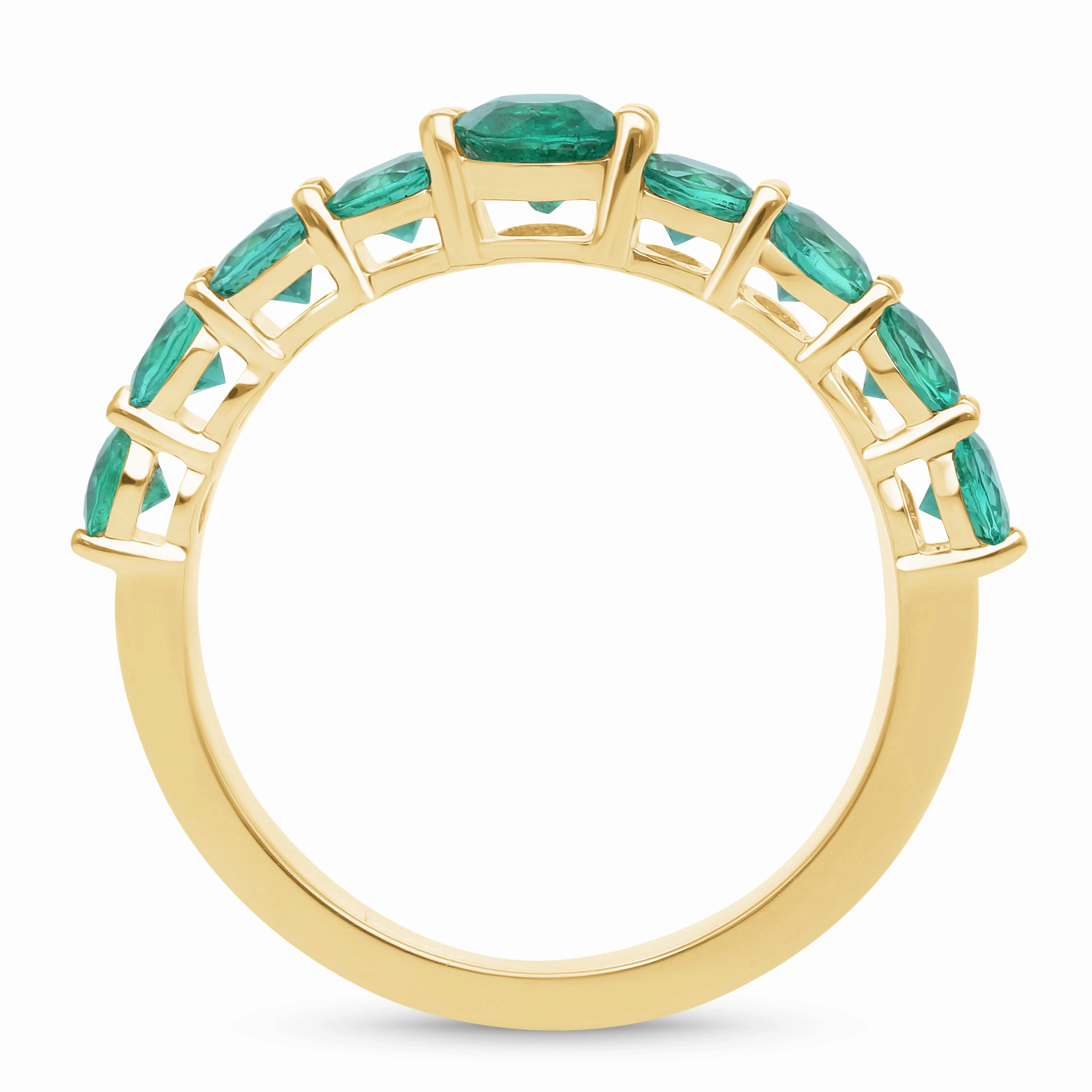 Esmeralda Stackable Ring - YG