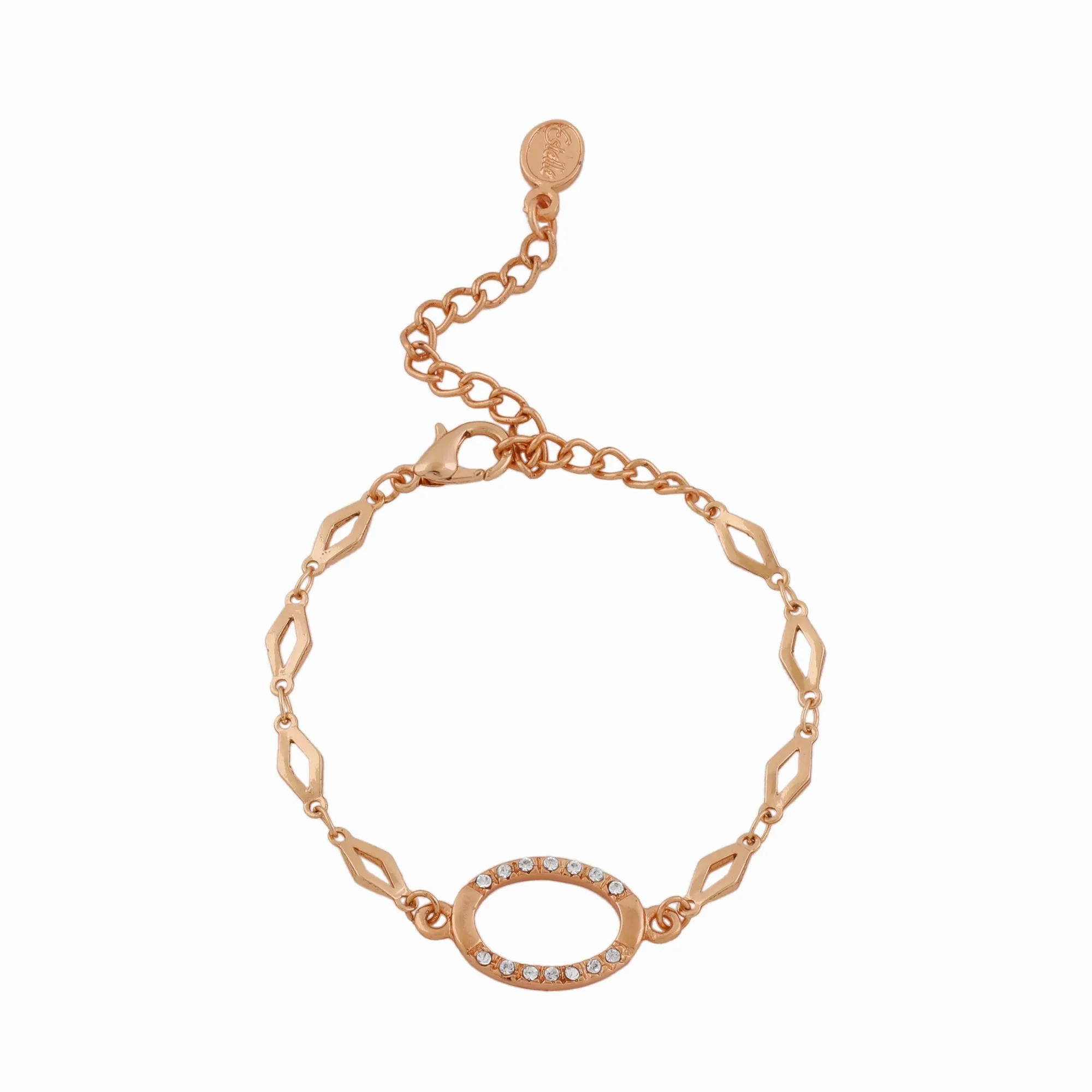 ESTELE Opal Rose Gold Bracelet Using Austrian Crystals
