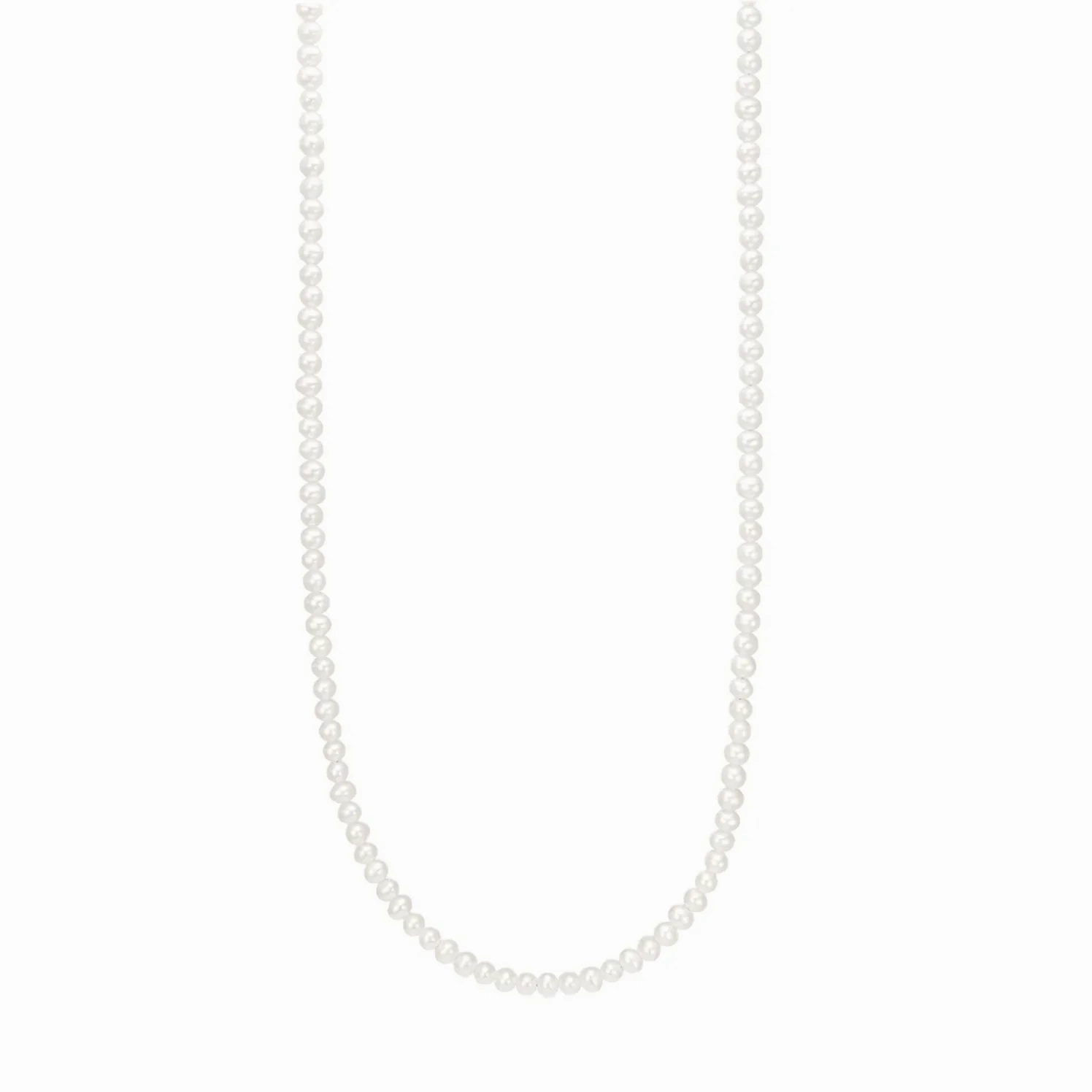 Esther 14K Gold Necklace w. Pearls