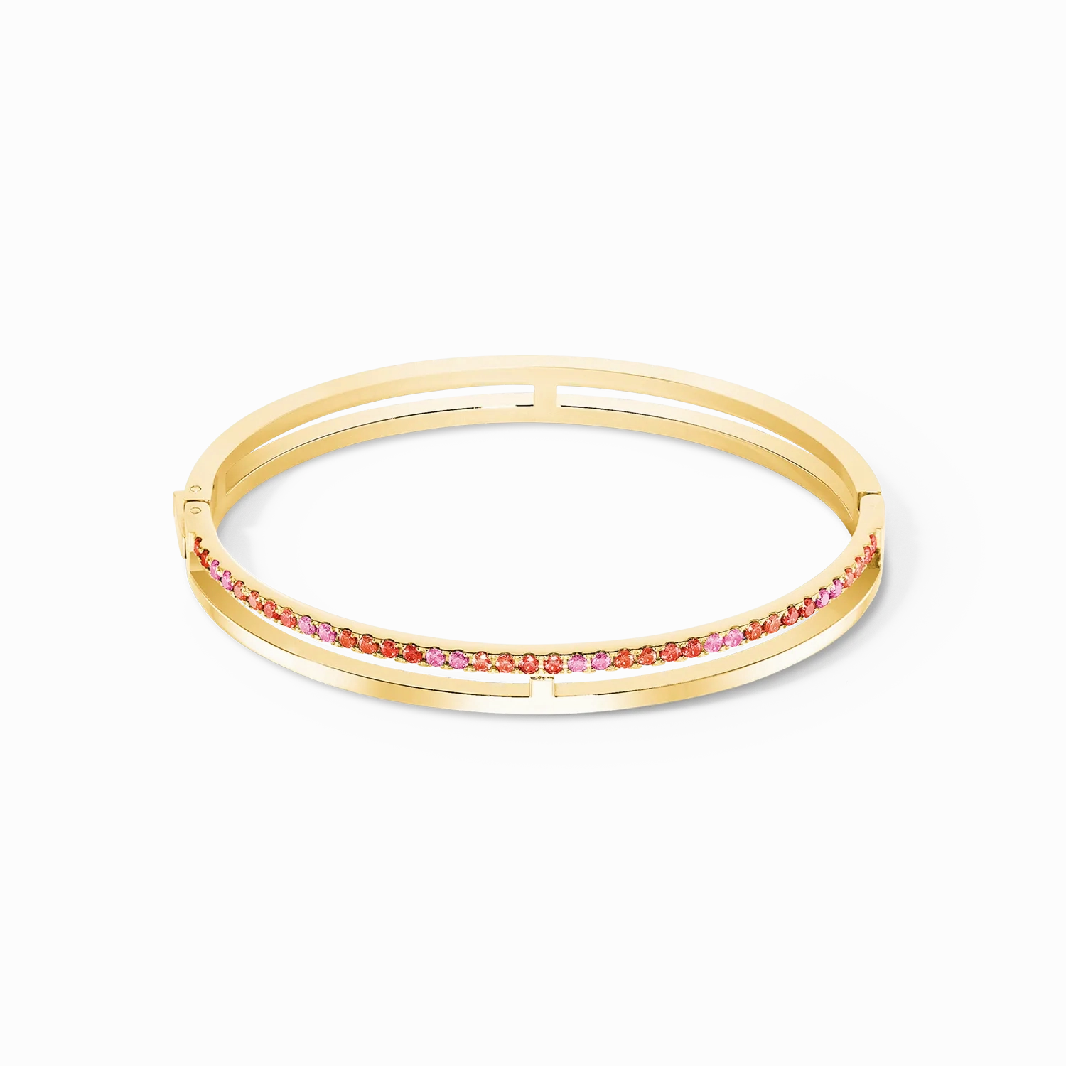 Eternal Unity Bangle gold-red