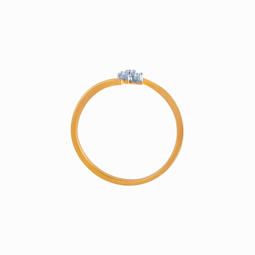 Fairy Fern Diamond Ring