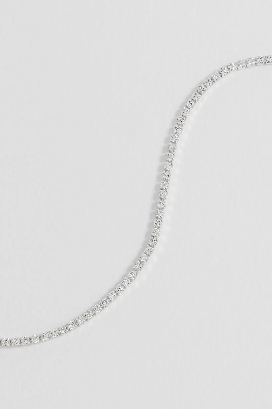 Fine CZ Tennis Bracelet