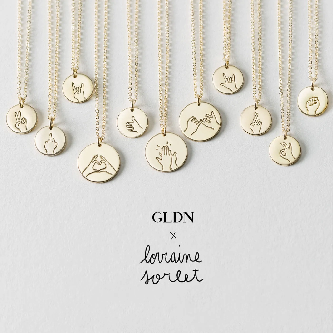 Fingers Crossed Necklace