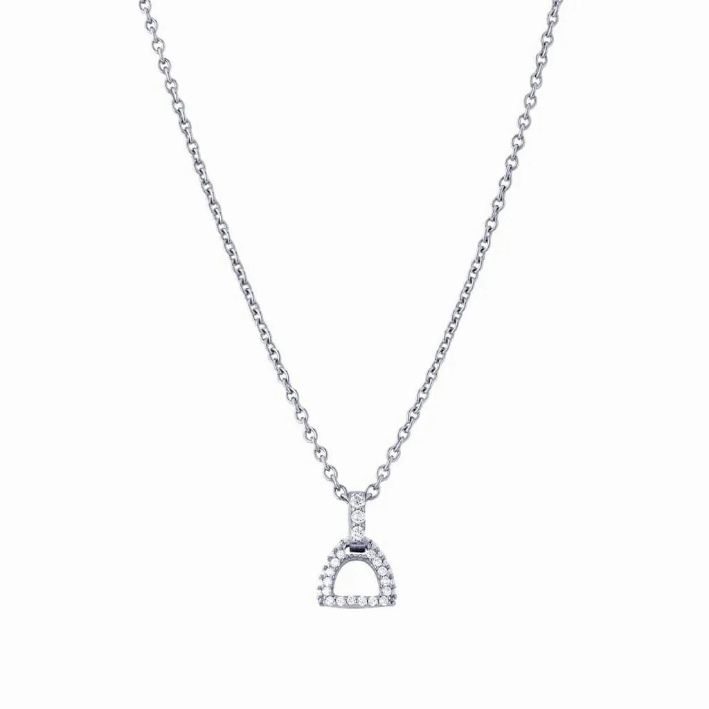 Fiontini 18K Whitegold Pendant w. 36 Diamonds