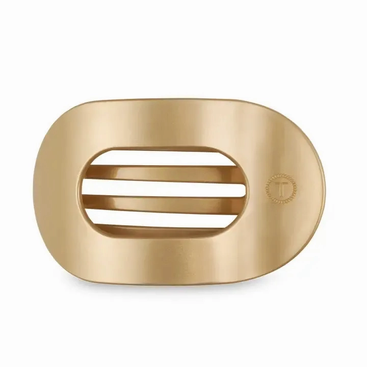 Flat Round Large Hair Clip Teleties