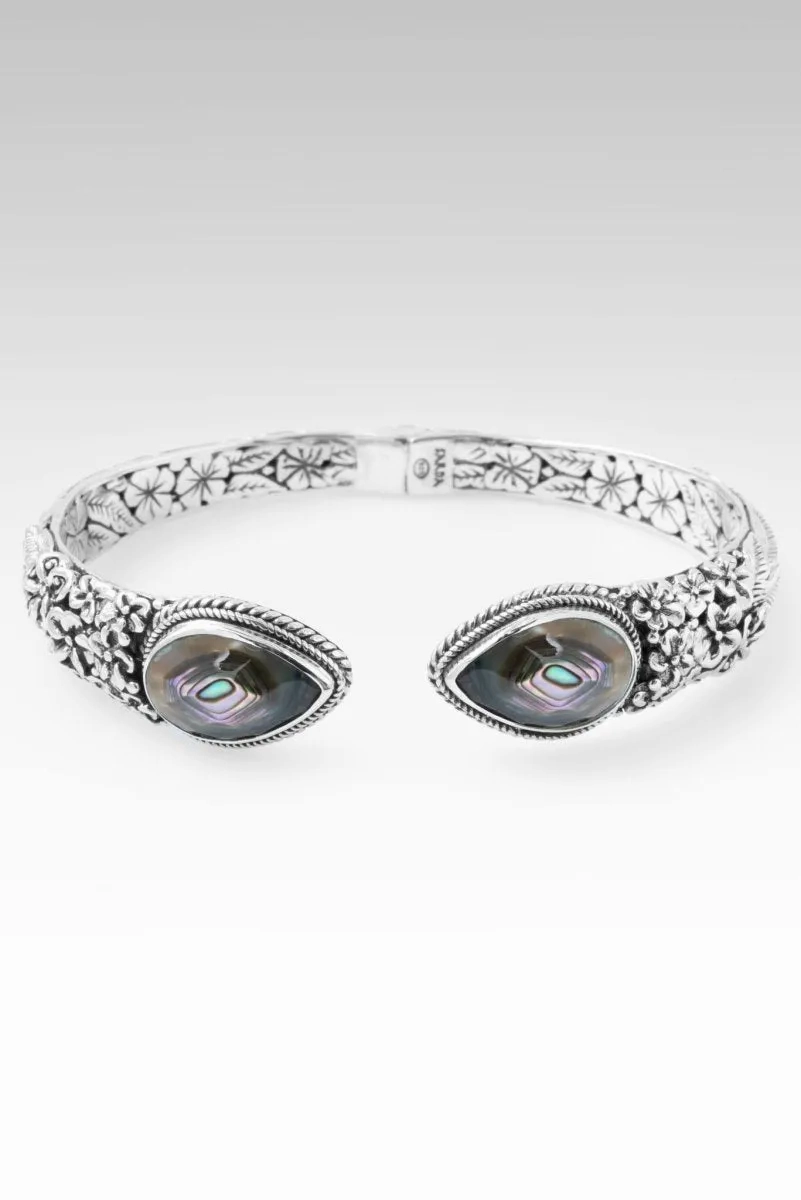 Floral Harmony Tip-to-Tip Bracelet? in Abalone