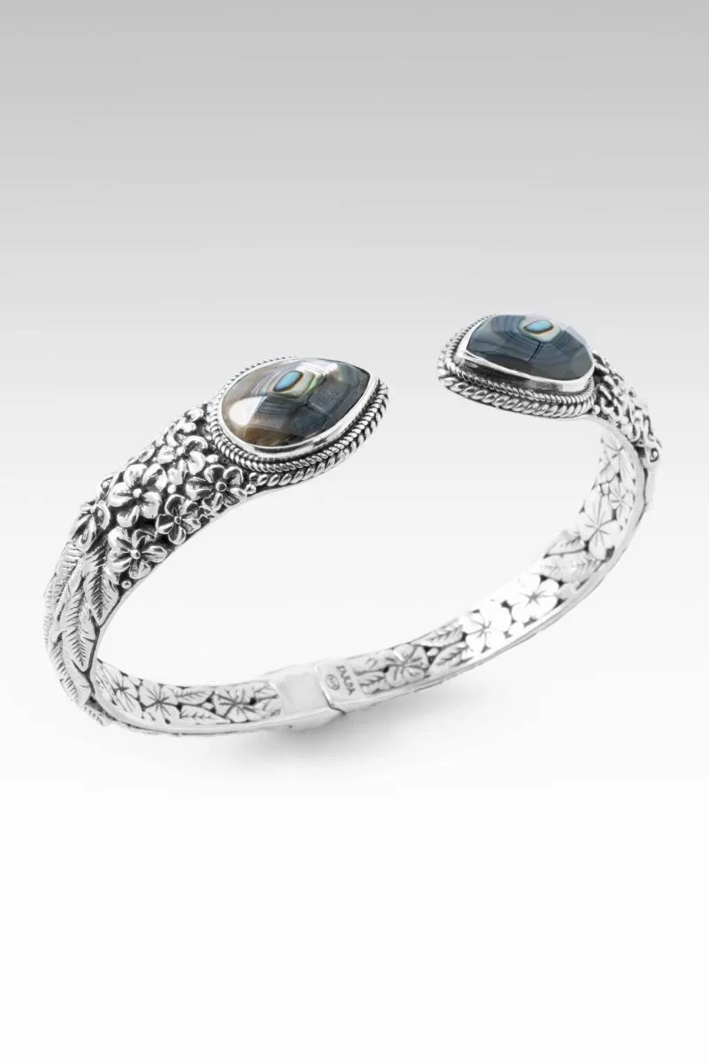 Floral Harmony Tip-to-Tip Bracelet? in Abalone