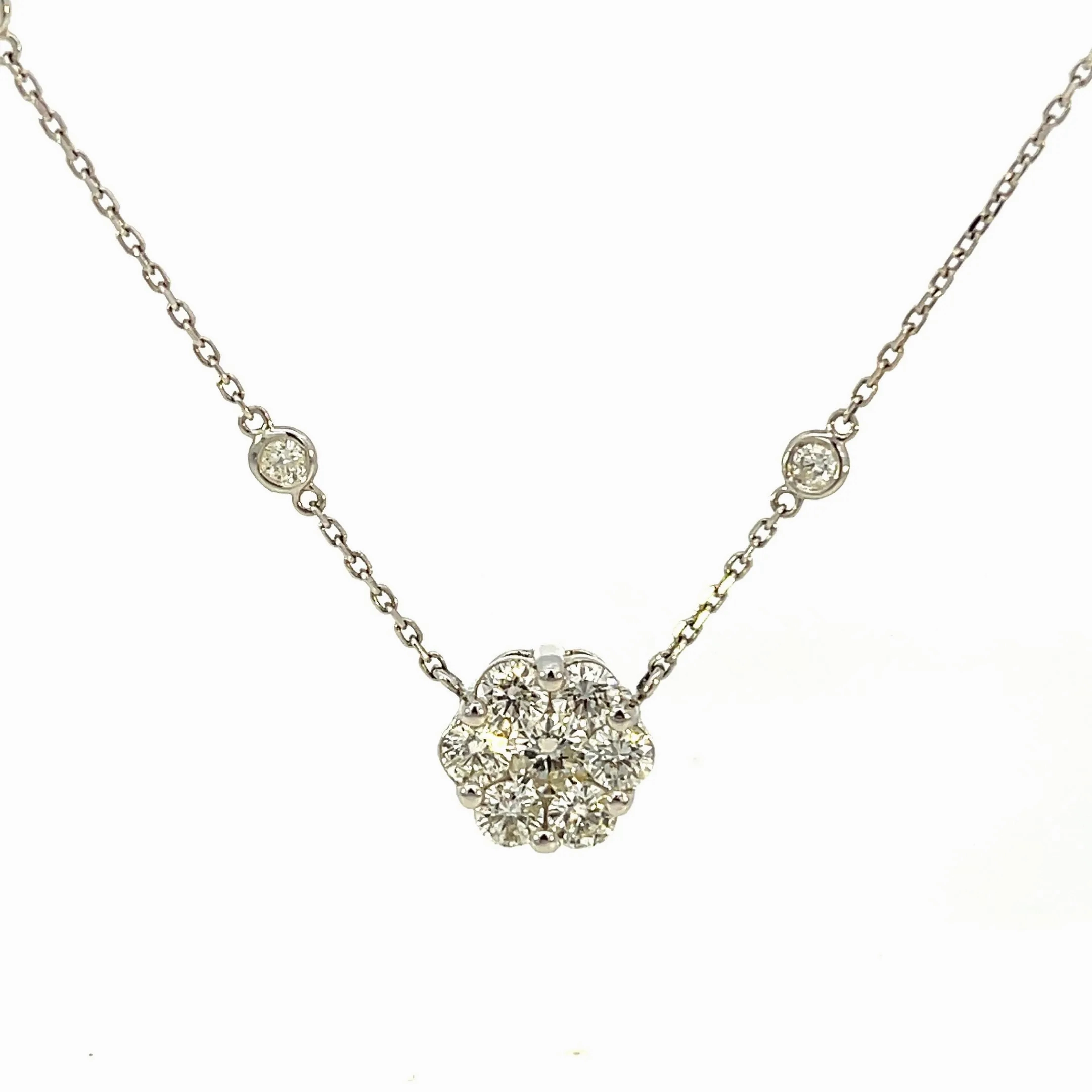 Floret Diamond By The Yard Necklace