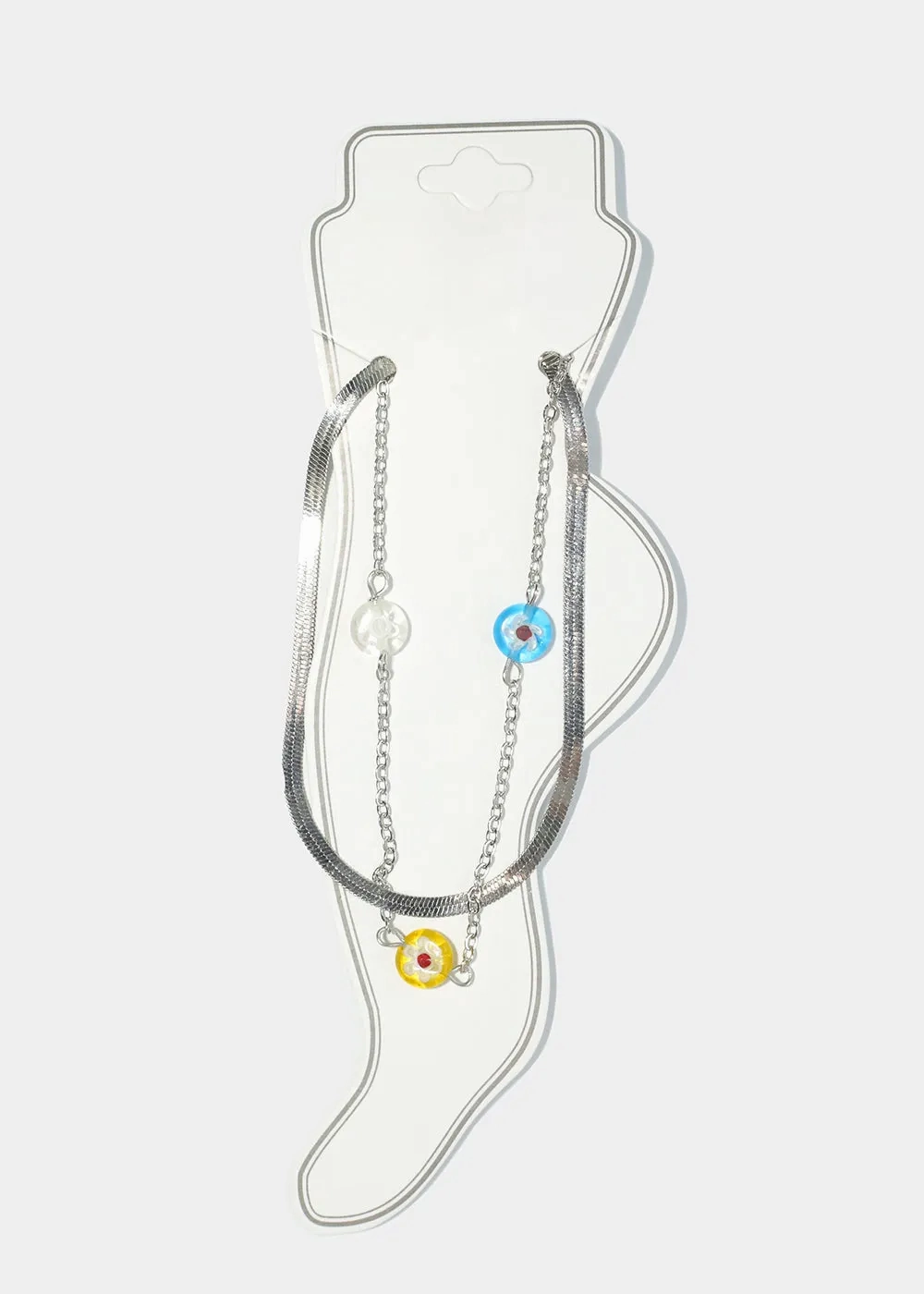 Flower Chain Anklet