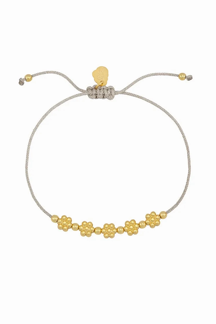 Flower Chain Friendship Bracelet