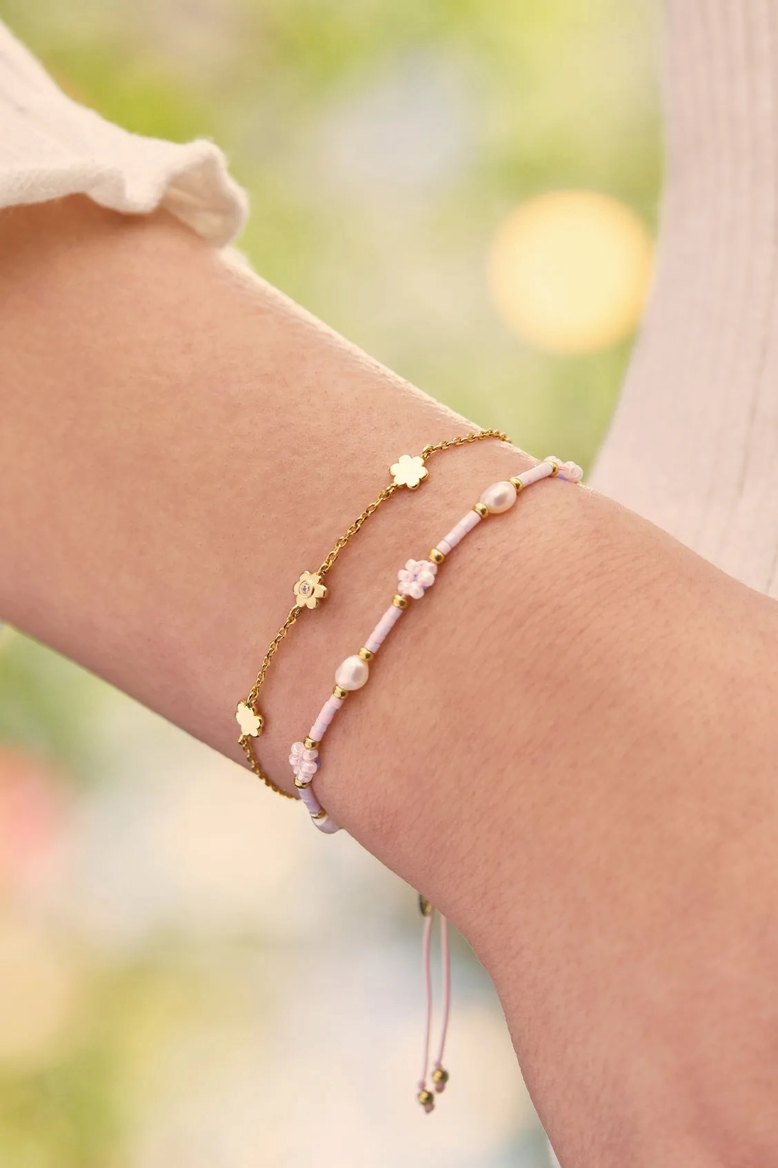 Flower Miyuki Louise Bracelet Set