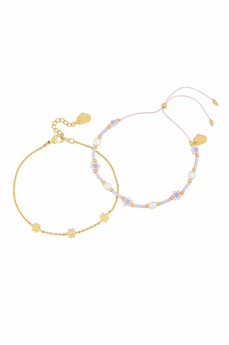 Flower Miyuki Louise Bracelet Set
