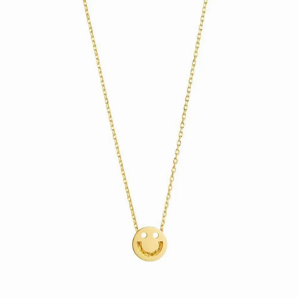 FRIENDS Happy Chain 18K Gold Plated or Silver Necklace