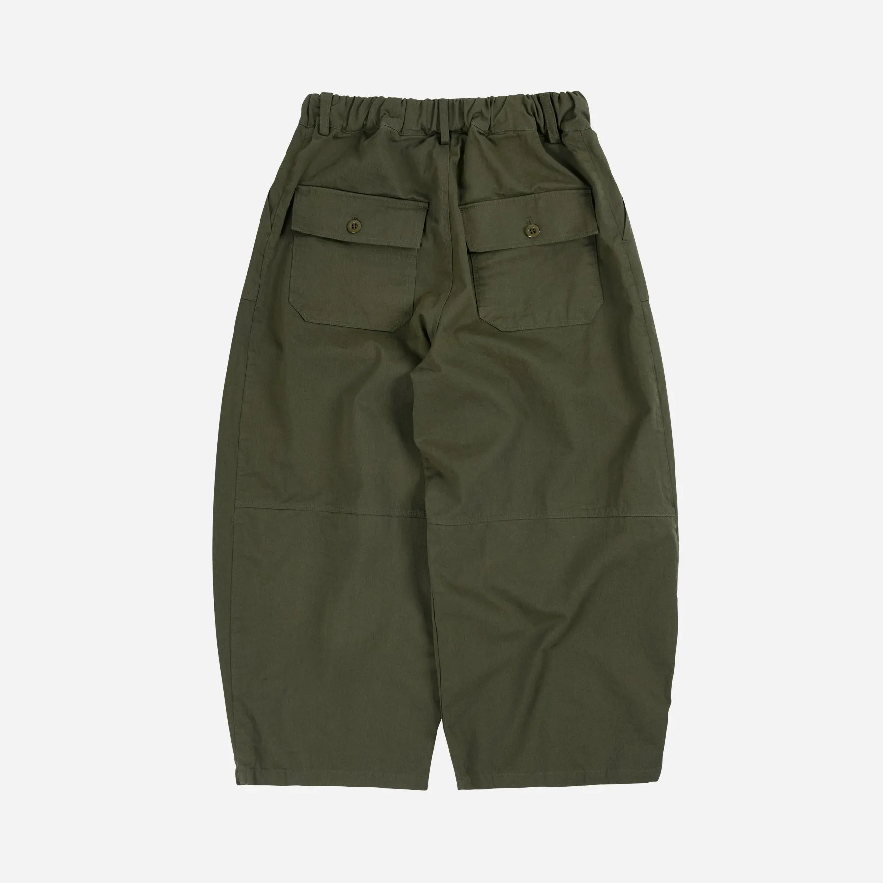 FrizmWorks Köper-Balloonhose - Olive