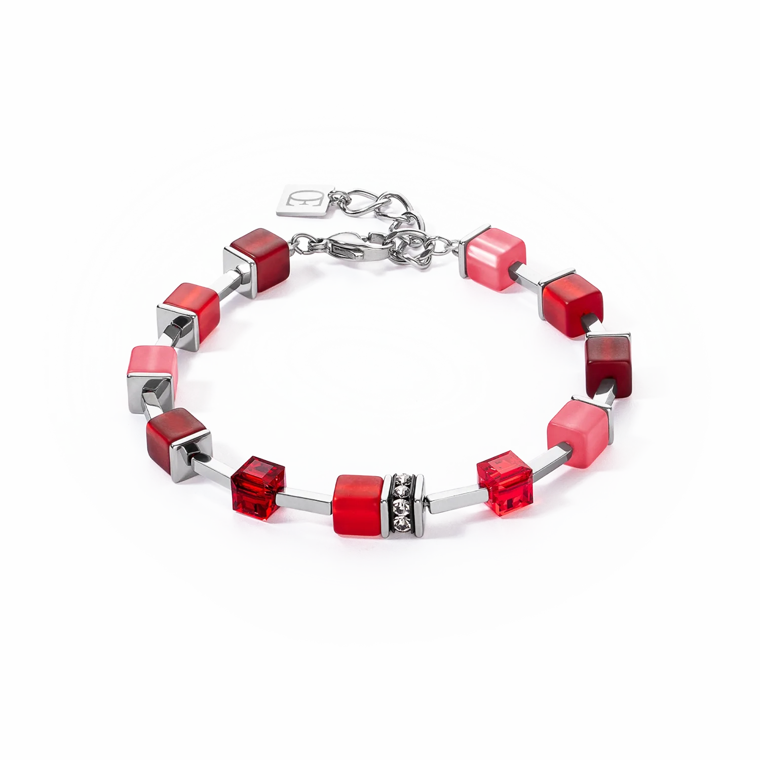 GeoCUBE? Iconic Pure Bracelet Red