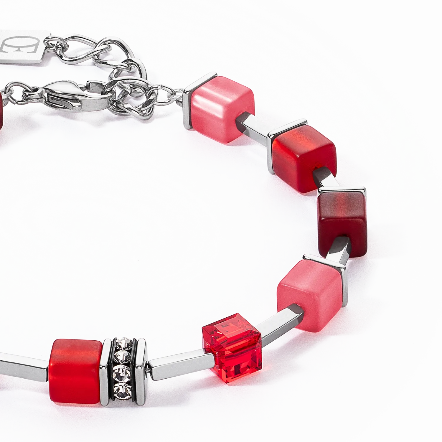 GeoCUBE? Iconic Pure Bracelet Red