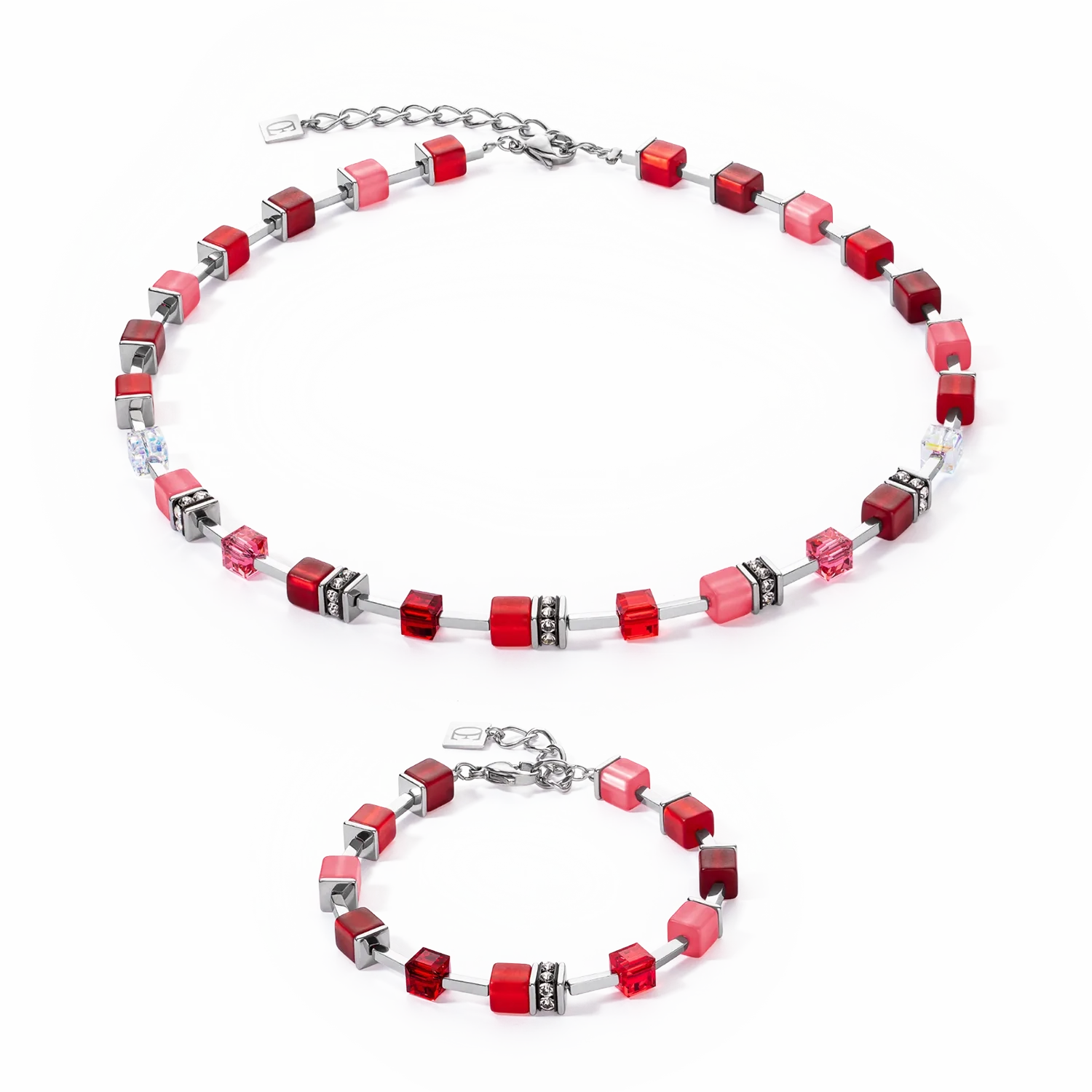 GeoCUBE? Iconic Pure Bracelet Red