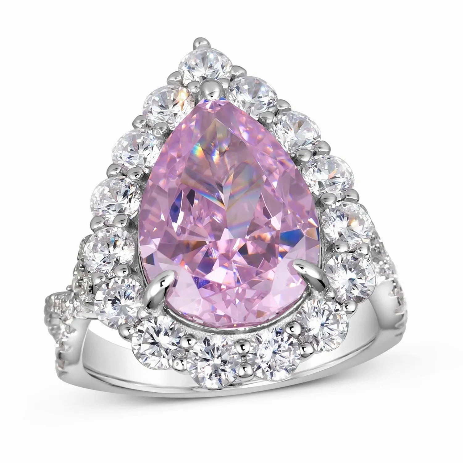 Gia Pear Shaped Cocktail Ring