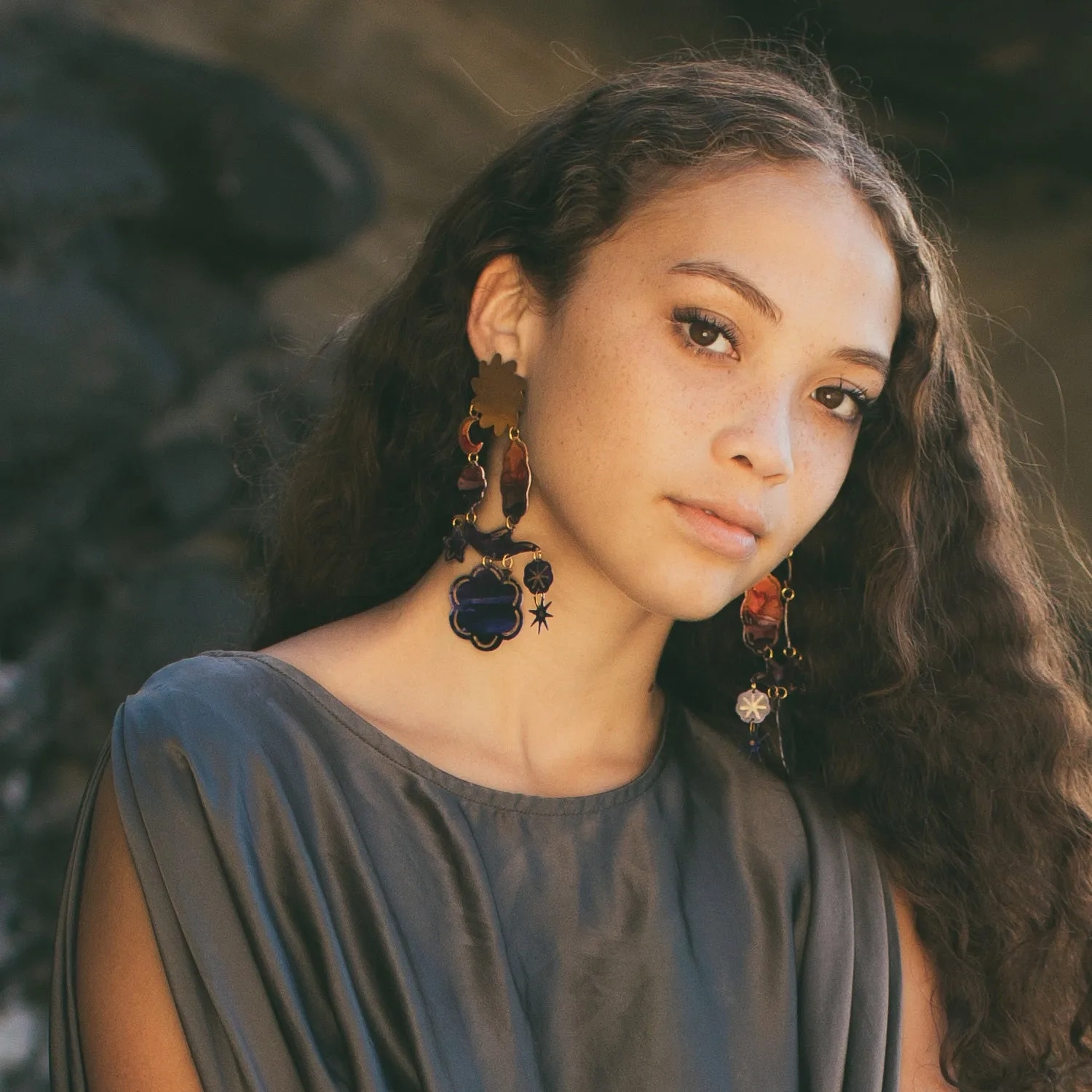 Gilded Sunset Earrings