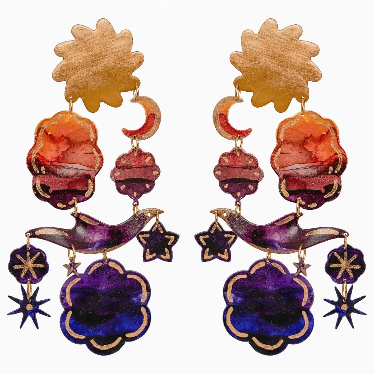 Gilded Sunset Earrings