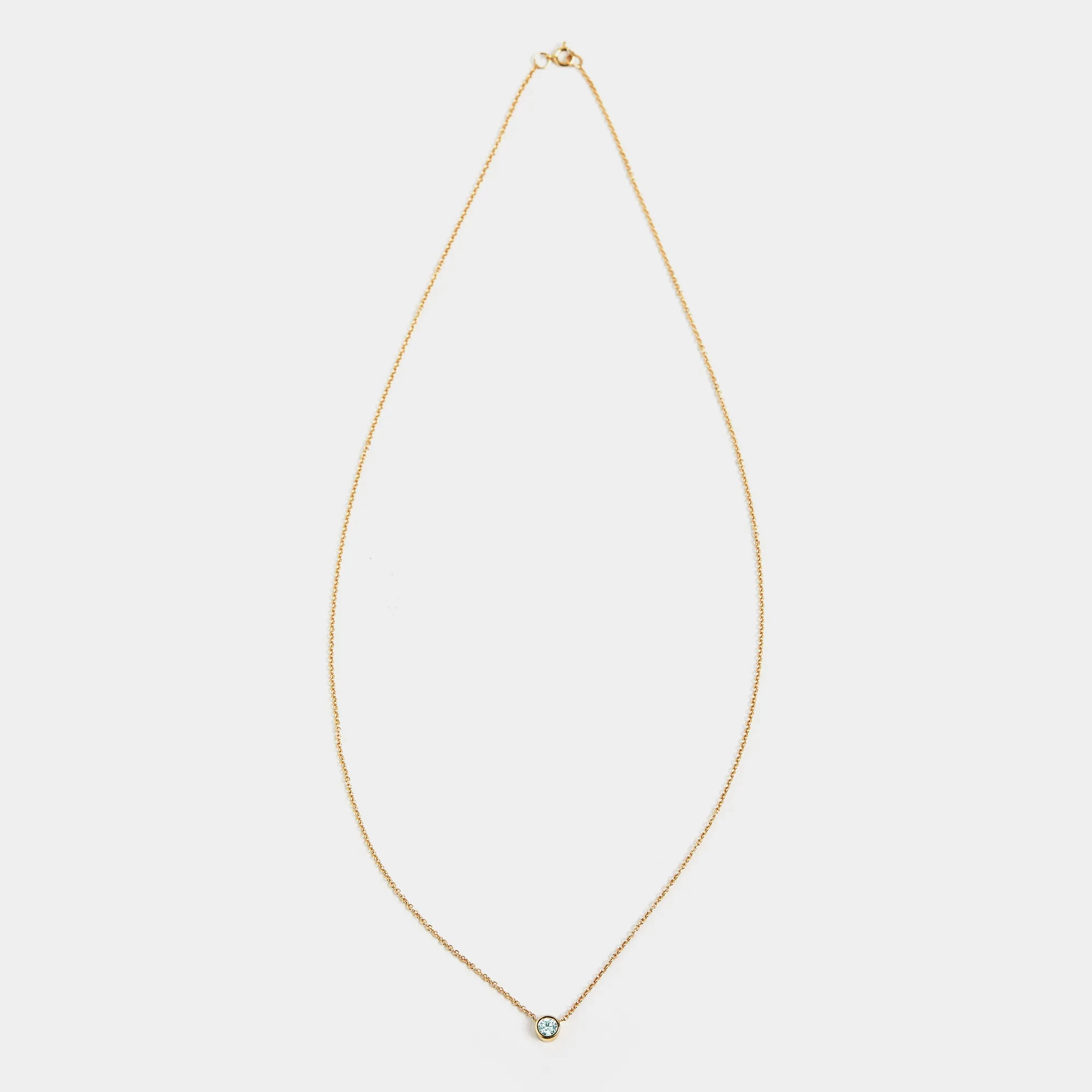 Ginta Necklace with Aquamarine