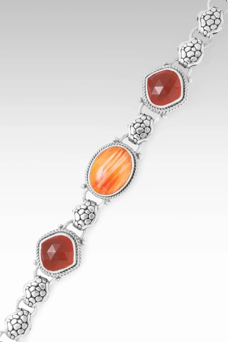 God's Promise Bracelet? in Orange Spiny Oyster &amp; Carnelian