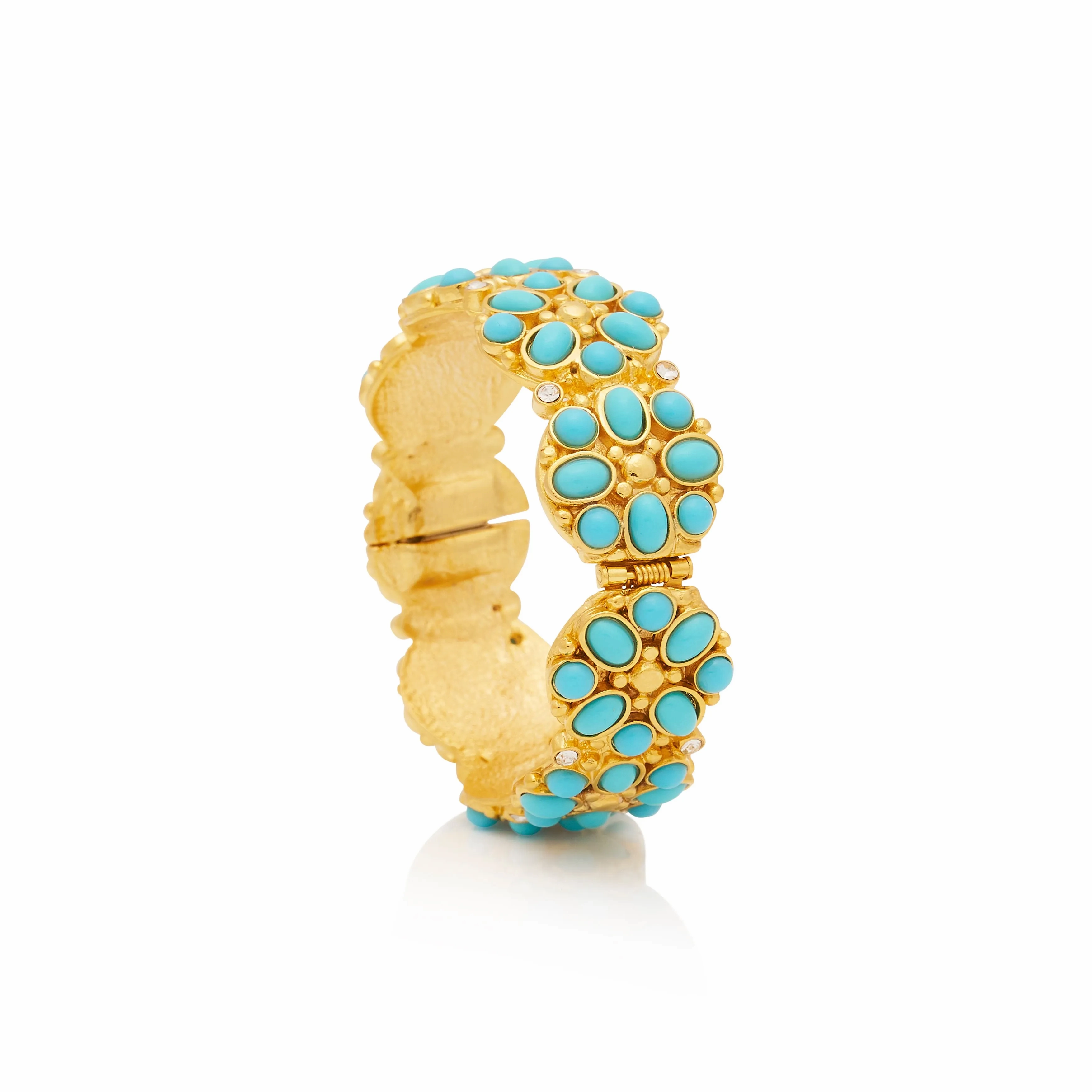 Gold &amp; Turquoise Bracelet