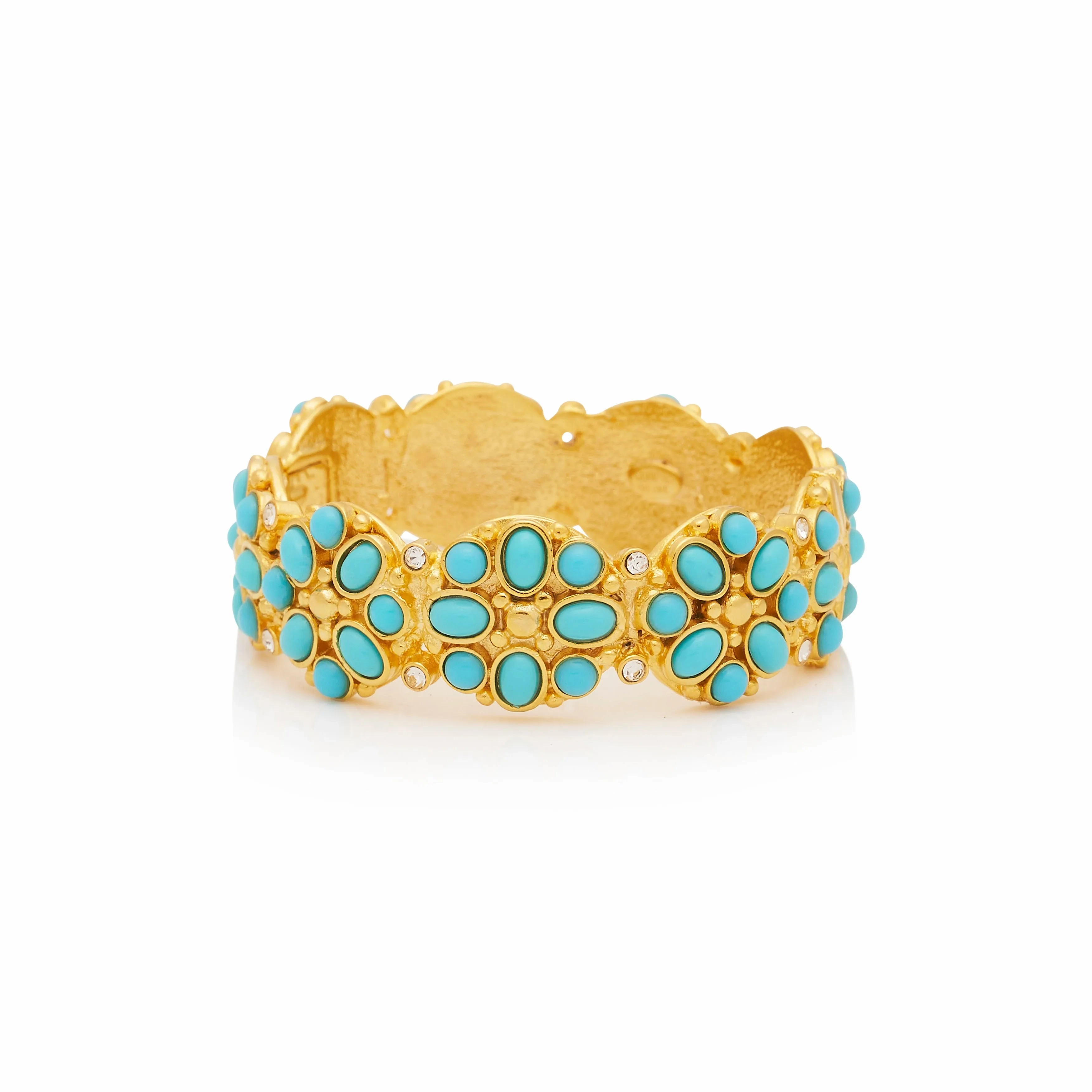 Gold &amp; Turquoise Bracelet