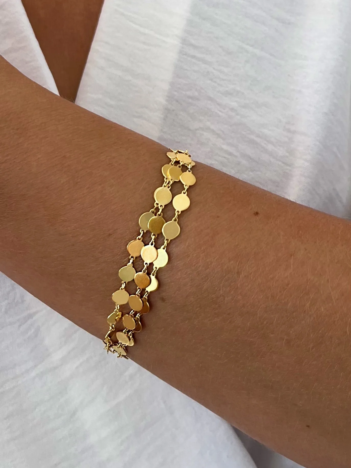 Gold bracelet 18k yellow gold