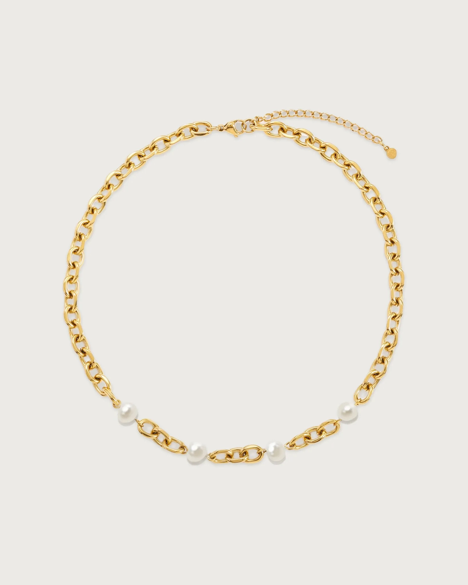 Gold Essence Pearl Necklace