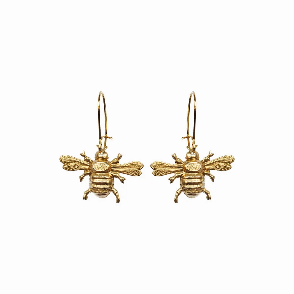 Gold Wee Bee Earrings