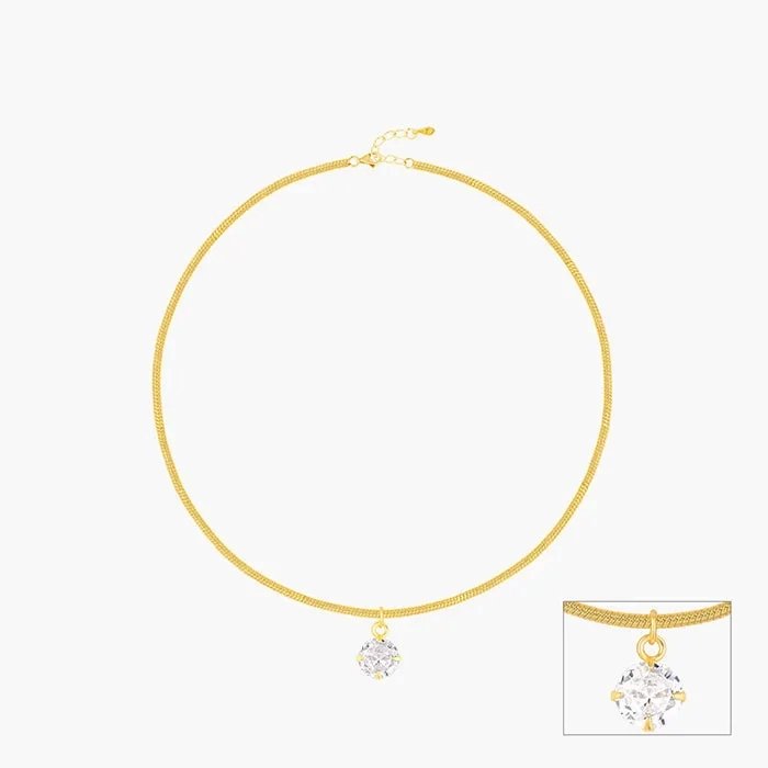 Golden Dangling Charm Anklet