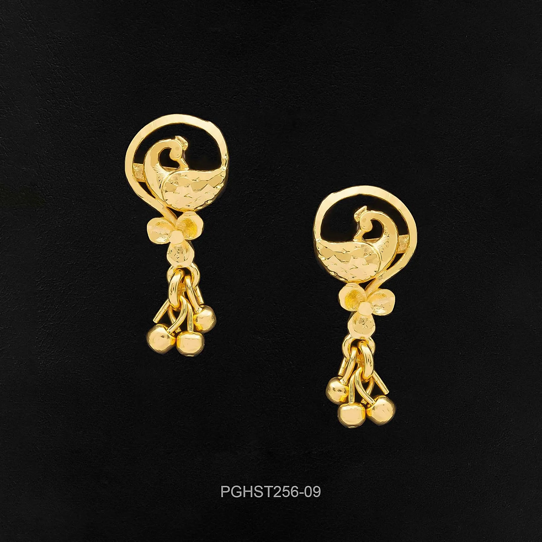 GOLDEN HANGING STUD PGHST256-09