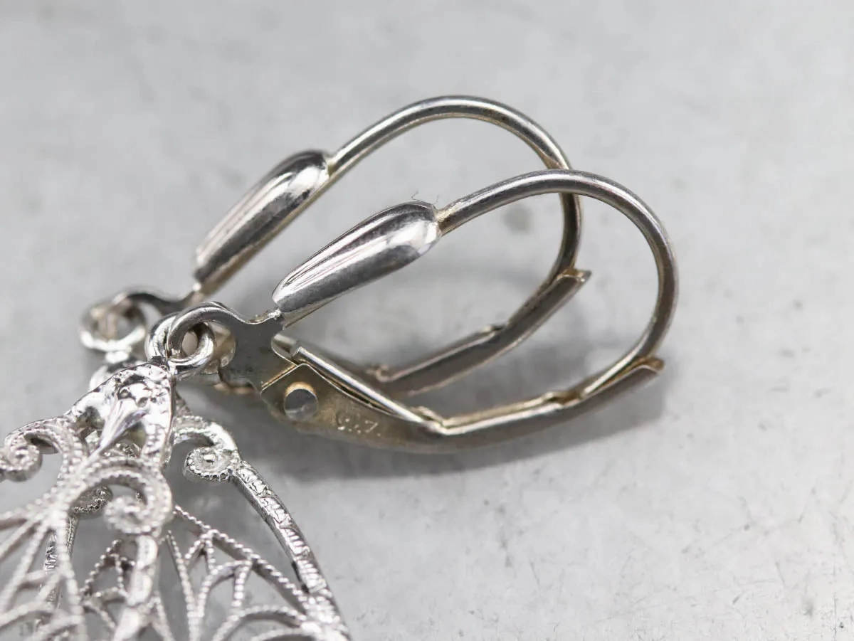 Gorgeous Aquamarine Drop Earrings