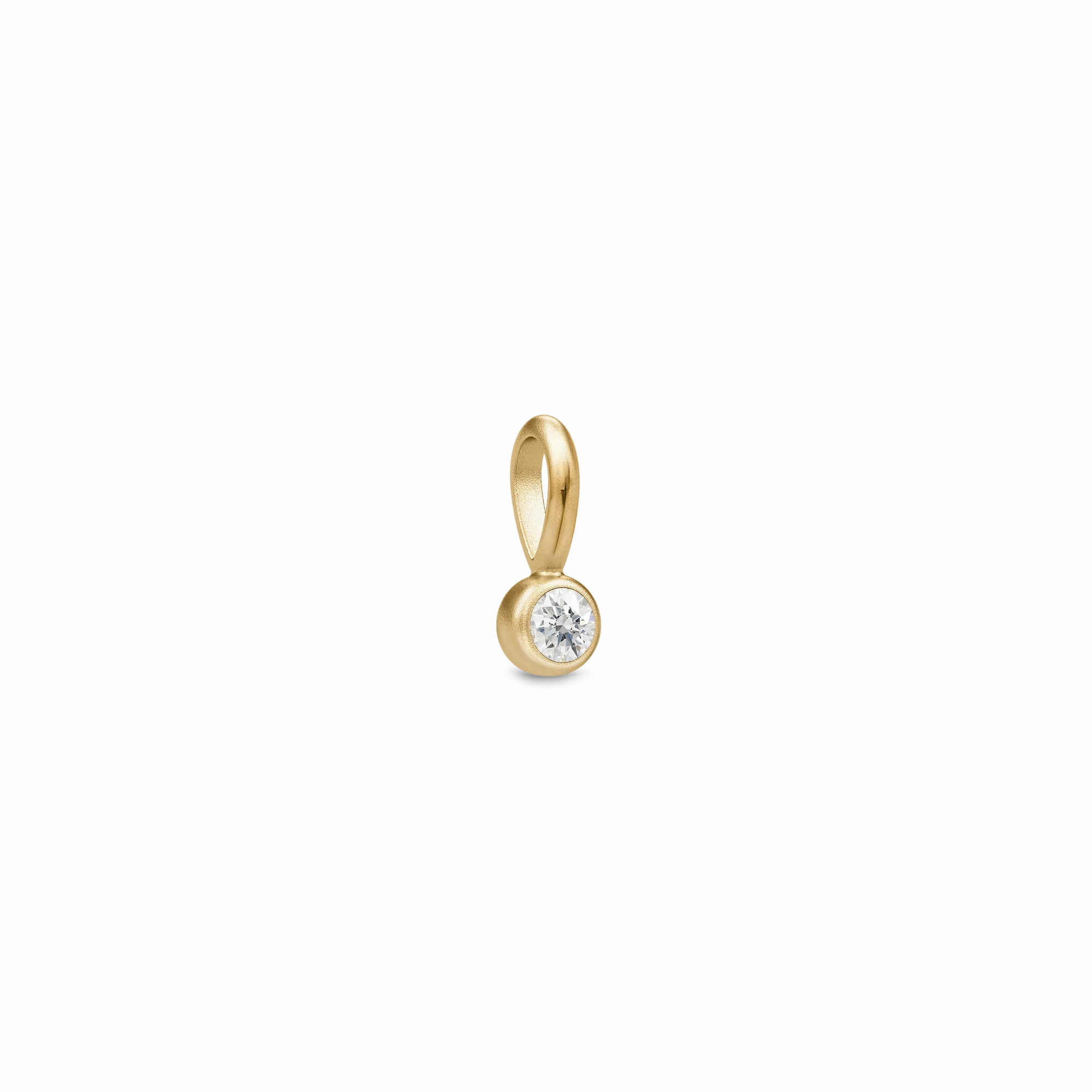 Grace Gold Plated Pendant w. Zirconia