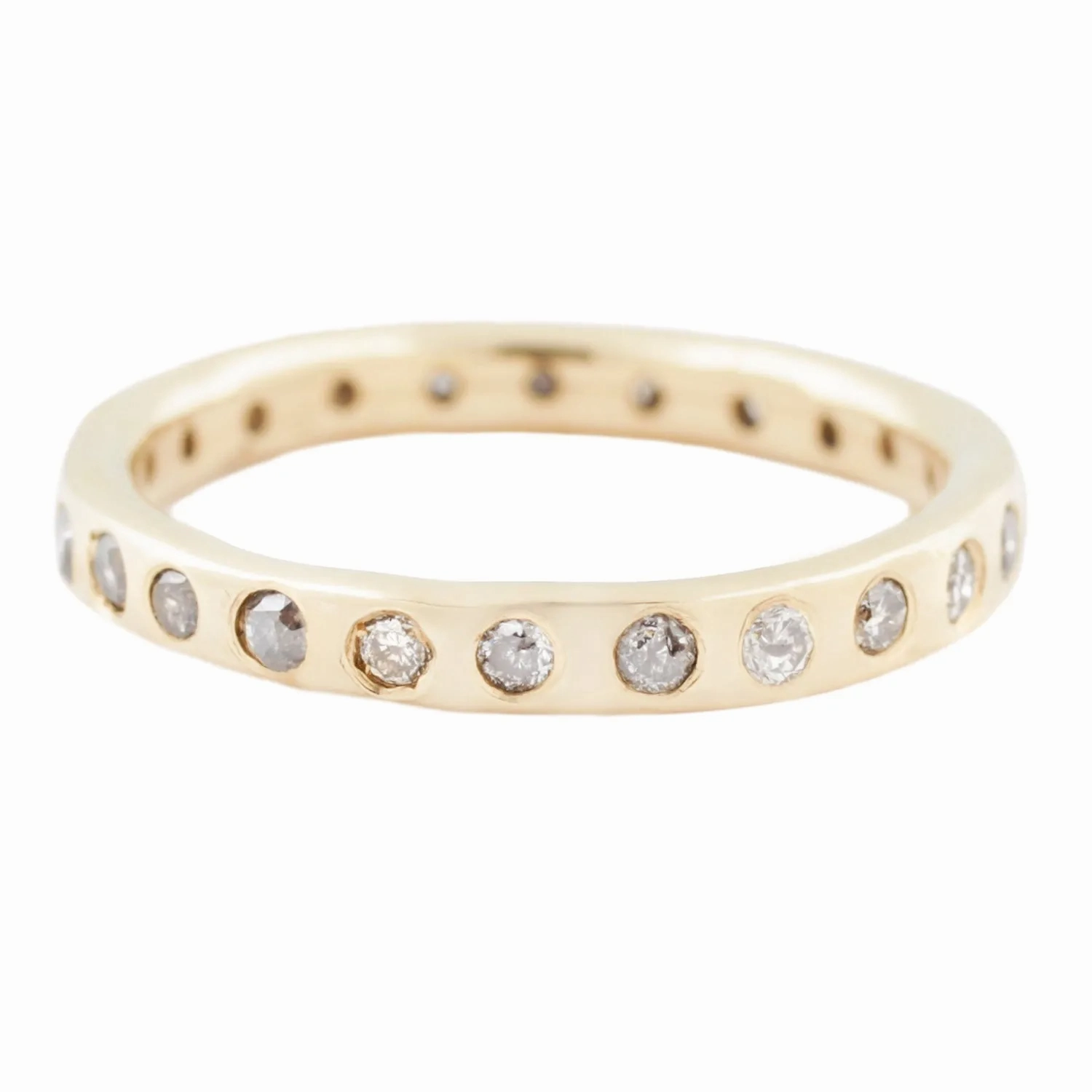 Gray Diamond Eternity Band