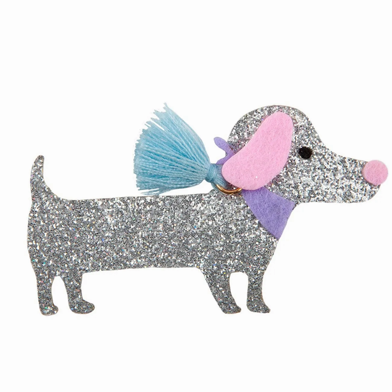 Great Pretenders Boutique Dachshund Hairclip Gold