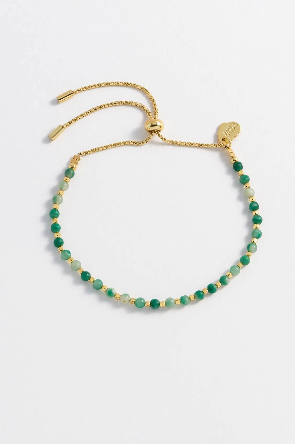 Green Quartz Gemstone Amelia Bracelet