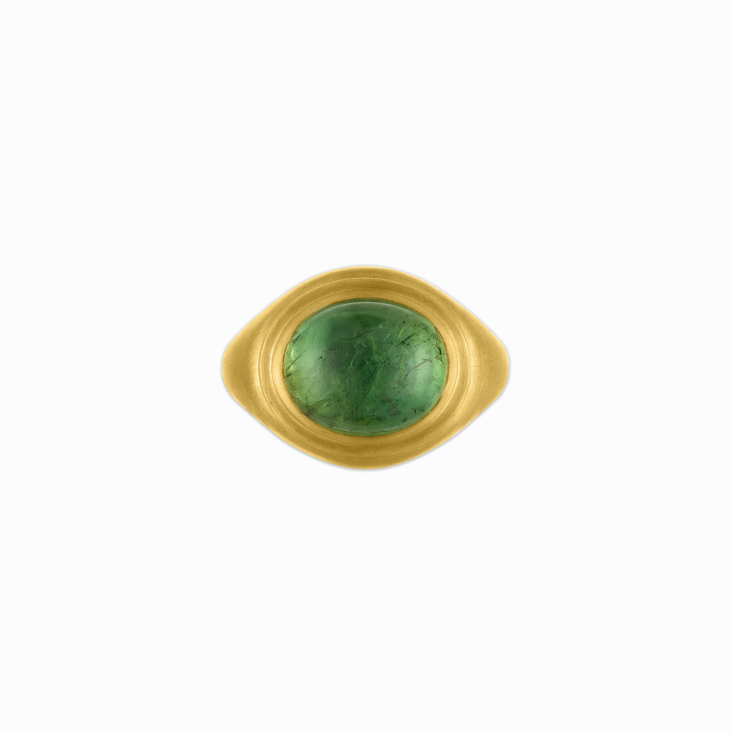 Green Tourmaline Tempus Ring